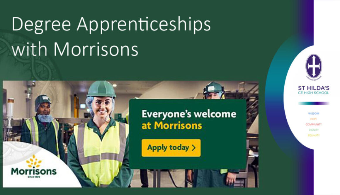 Degree apprenticships with Morrisons main