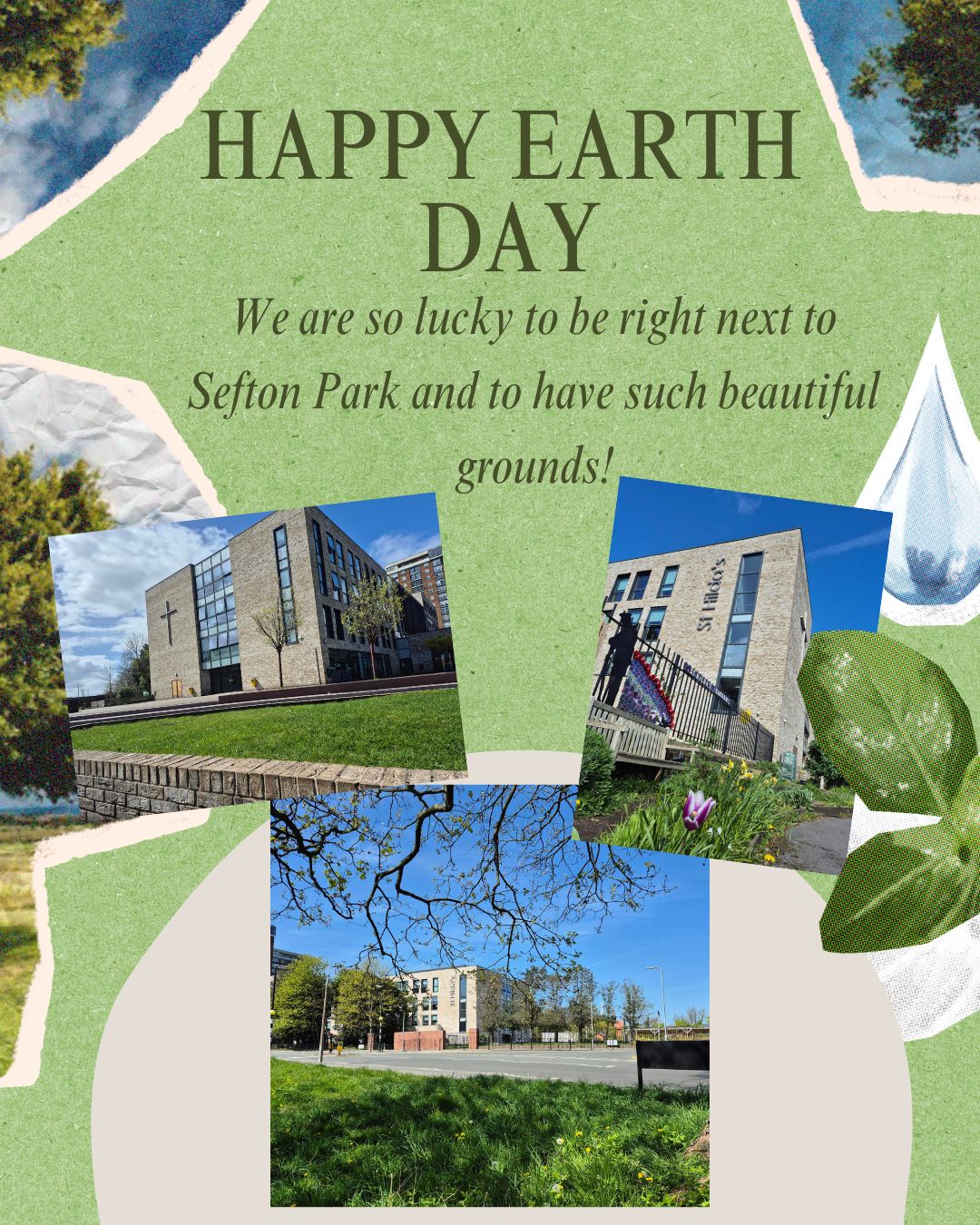 Happy Earth Day! We are so lucky that our building is right next to Sefton Park!