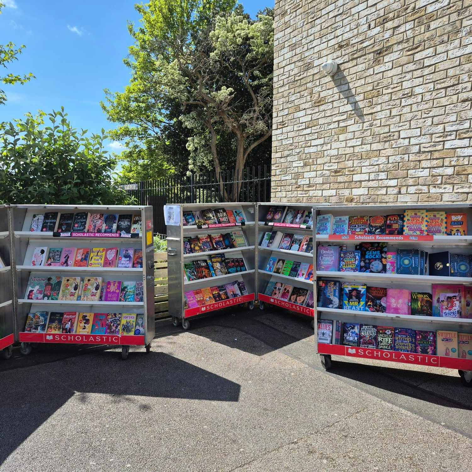 Thank you to everyone who supported our school book fair. We sold over £460 of books and stationery, earning £184 of commission to buy new books for the school library.