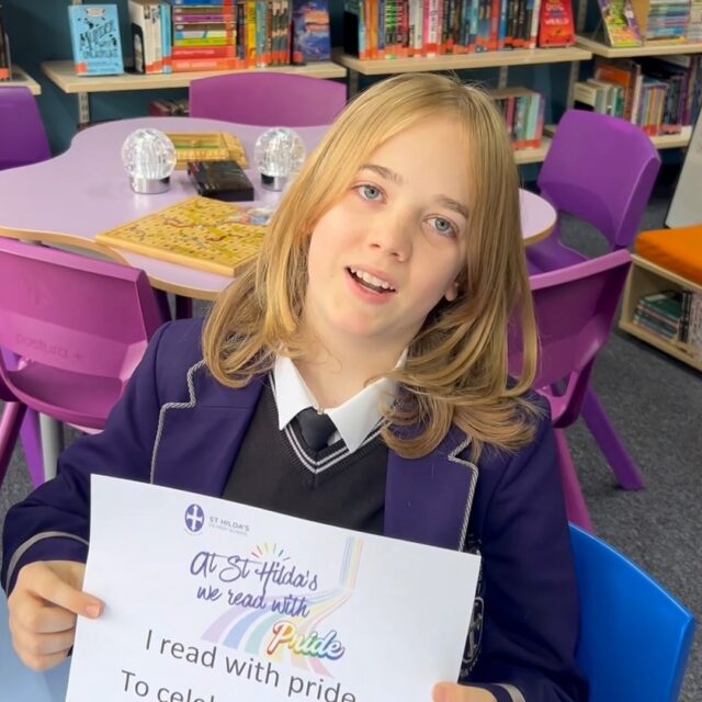 At St. Hilda's we read with Pride.   Our library is featuring a special collection of books that explore themes of equality, identity, inclusion, and belonging, as well as stories that highlight the importance of being an ally. Through these carefully selected books, we encourage our school community to learn from different perspectives, celebrate diversity, and promote kindness, respect, and understanding. @readwithprideuk