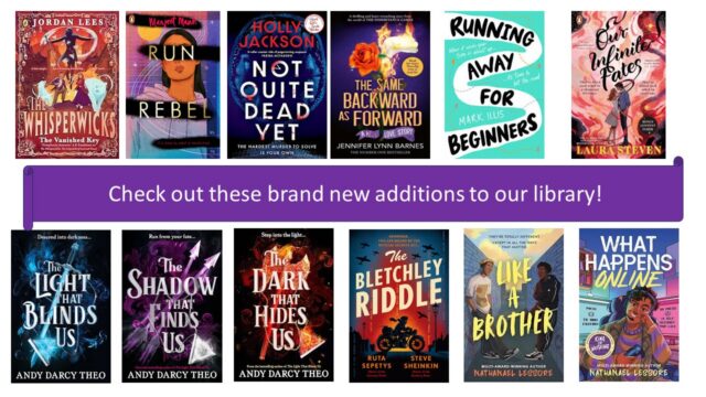 Check out some of the new releases available in our library!