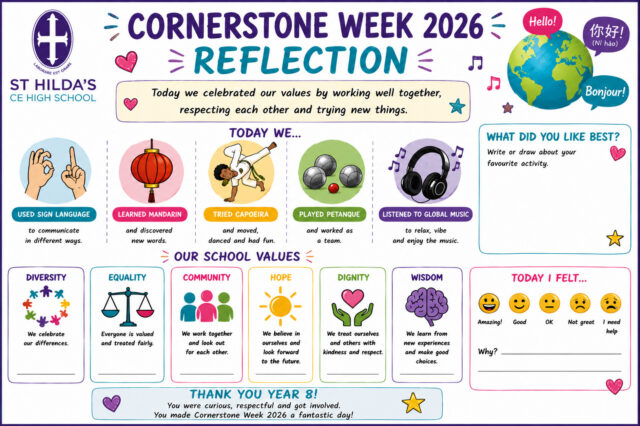 Check out what has been going on in the MFL department for Cornerstone Week!