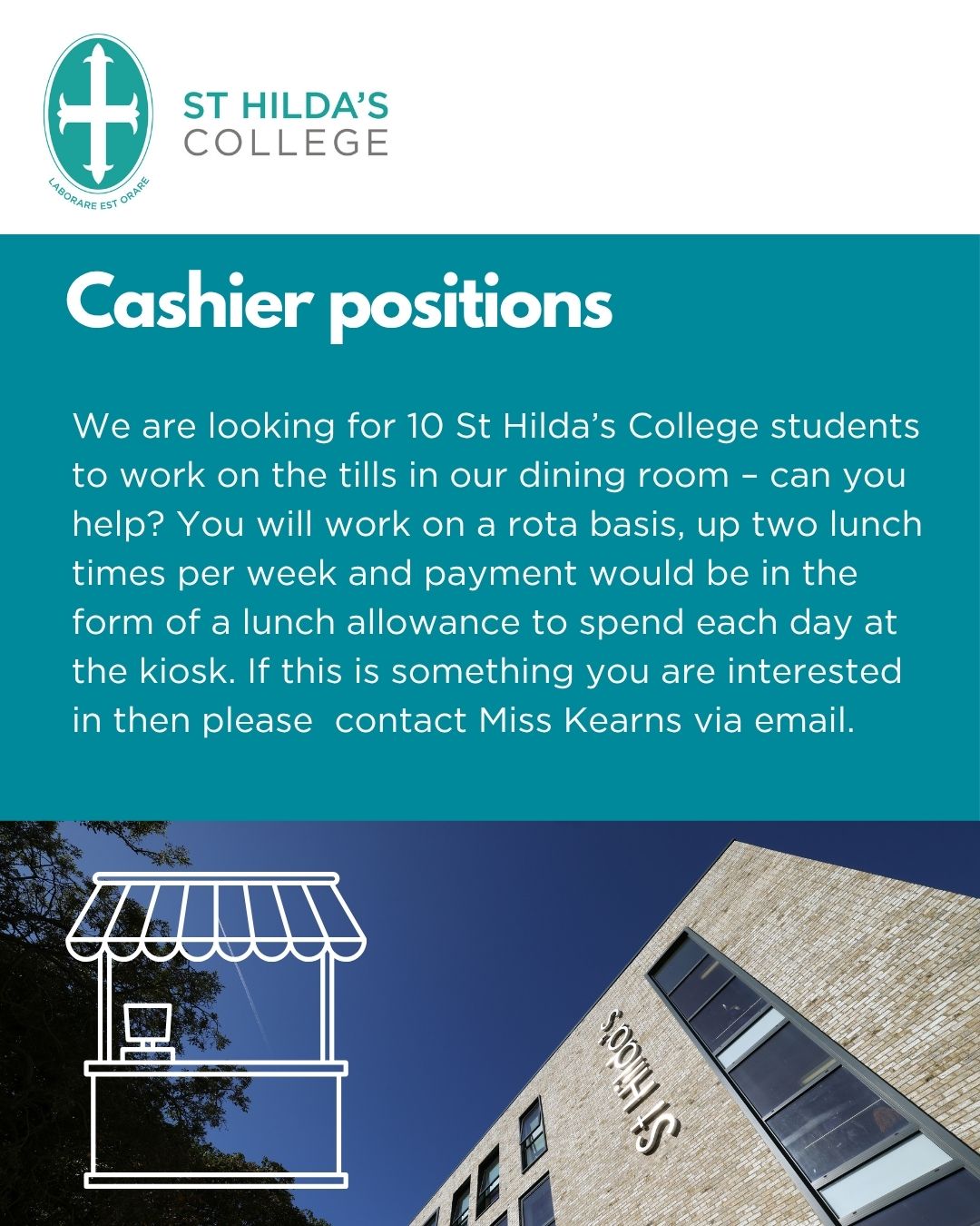 Exciting opportunities for our College students!