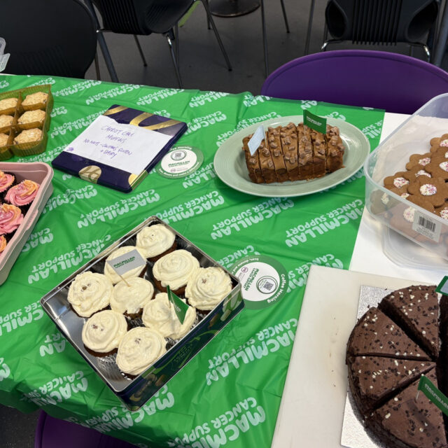 We had a lovely time at our Coffee Afternoon bake sale raising money for the amazing Macmillan Cancer Support. Thank you so much to our wonderful bakers!