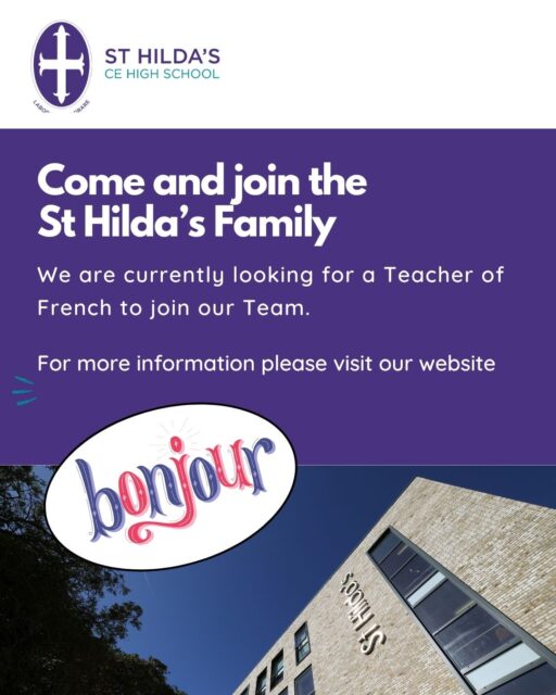 We are looking for a Teacher of French to join our team! To find out more by visiting our website!