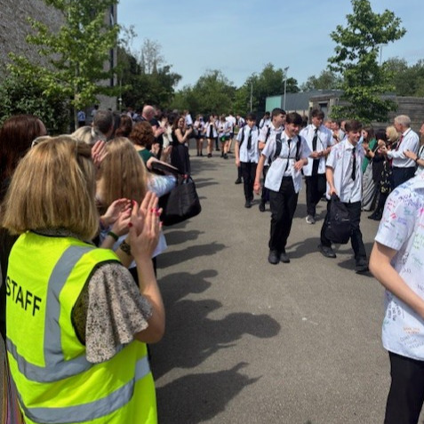 🎉💙 What a way to end the half term!
We wrapped up a fantastic few weeks at St Hilda’s with a truly special moment – giving our incredible Year 11 students a guard of honour. 👏✨
A proud and emotional send-off, celebrating their journey, achievements and the mark they’ve made on our school community. We wish them all the very best for the weeks ahead as you continue your exams – you’ve got this!
#Proud #Year11 #GuardOfHonour #StHildas #StrongerTogether