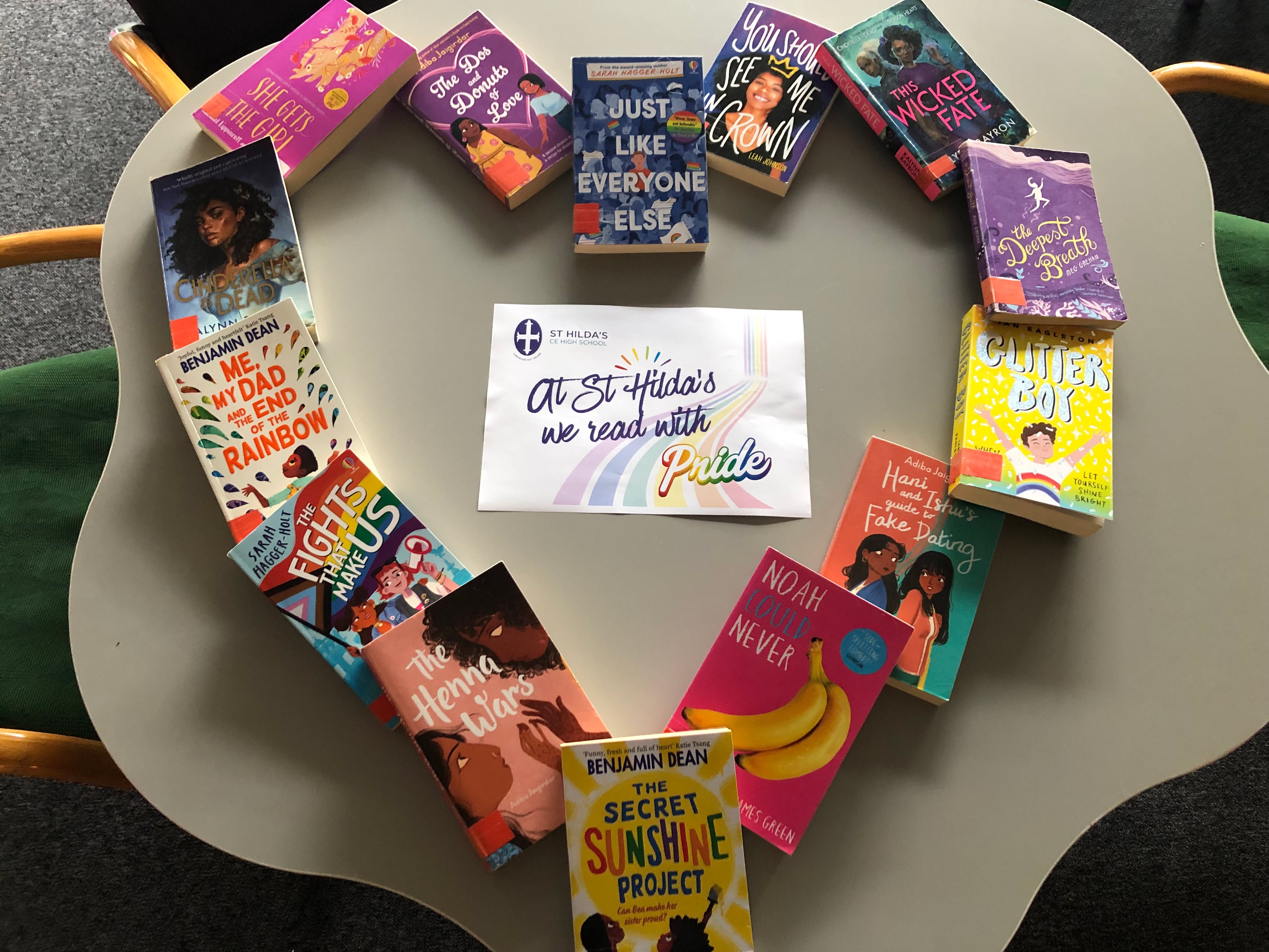 We read with pride all year round but during June we are supporting #readwithpride. We want you to come to the library and pick up an amazing book! Keep an eye on social media to see the books being championed by schools across the country. @readwithprideuk