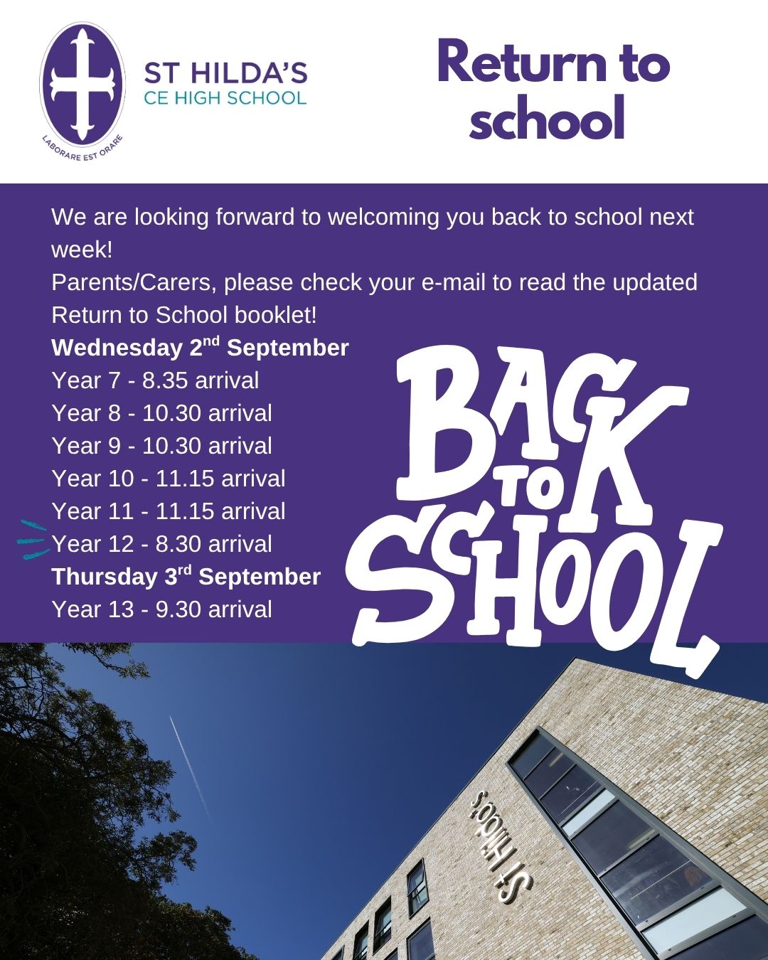 We can't wait to see you next week!
