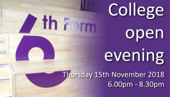 College Open Evening main graphis sm