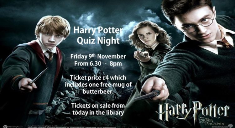 Harry Potter quiz night powerpoint