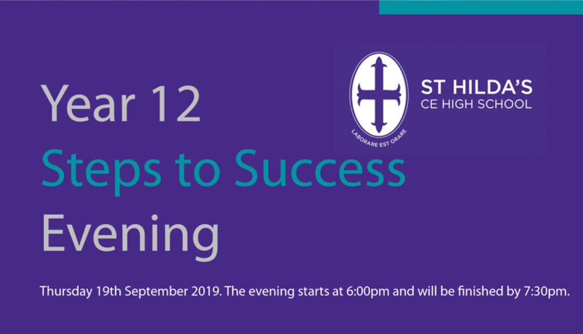 Year 12 Steps to Success news post banner