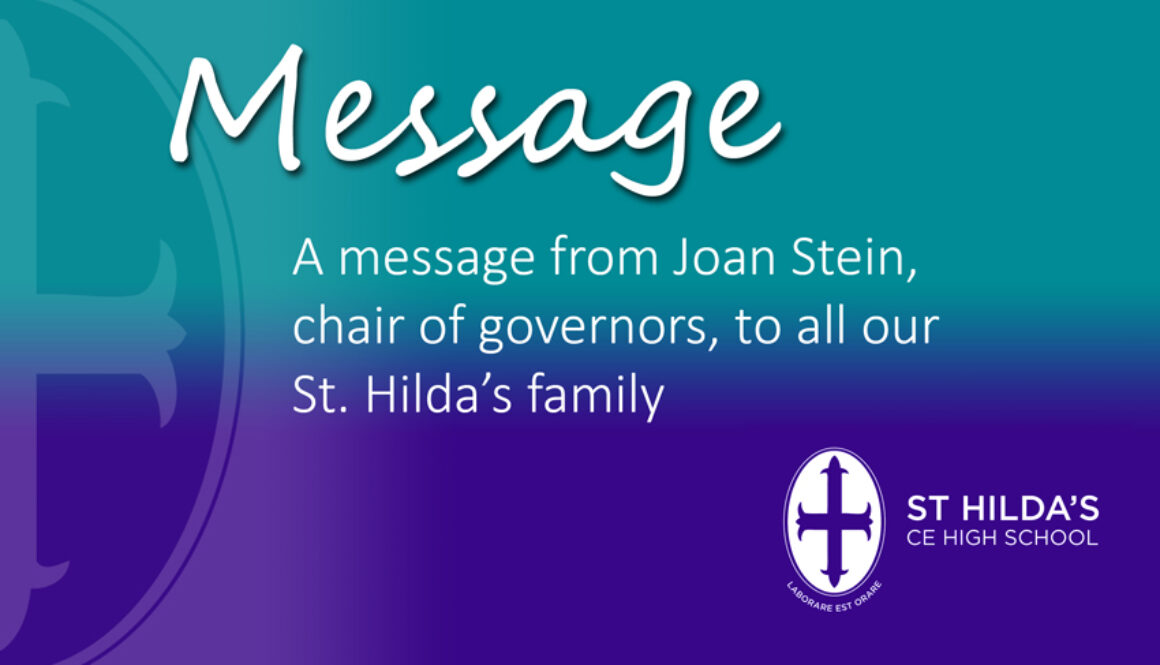 Message from the Chair of Governors graphic