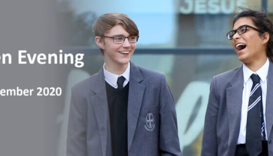 VIRTUAL COLLEGE OPEN EVENING page graphic