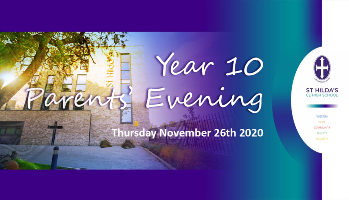 YEAR 10 PARENTS EVENING 26-11-20 NP graphic
