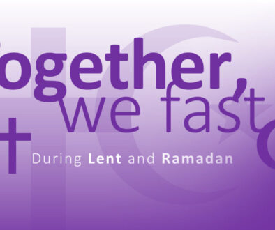 LENT-RAMADAN - TOGETHER WE FAST S to NP 2 graphic